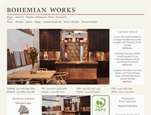 Tablet Screenshot of bohemianworks.com